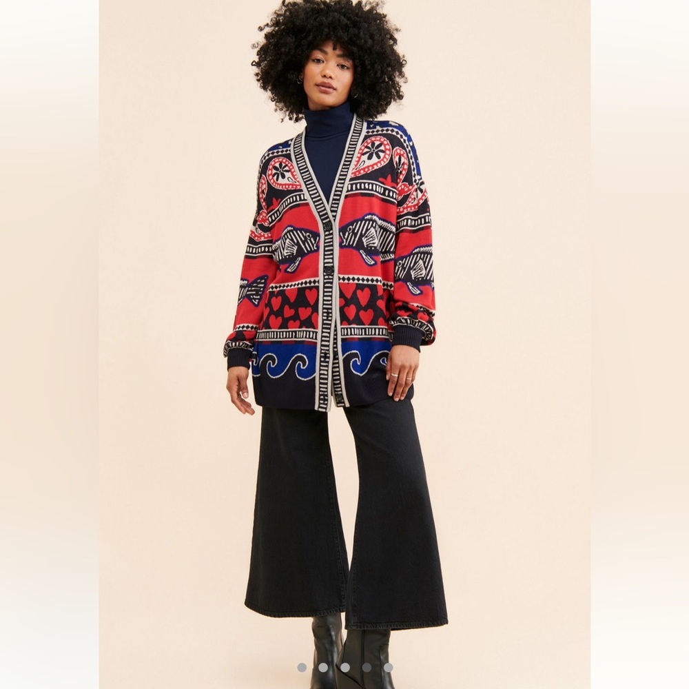 FarmRio boho cardigan